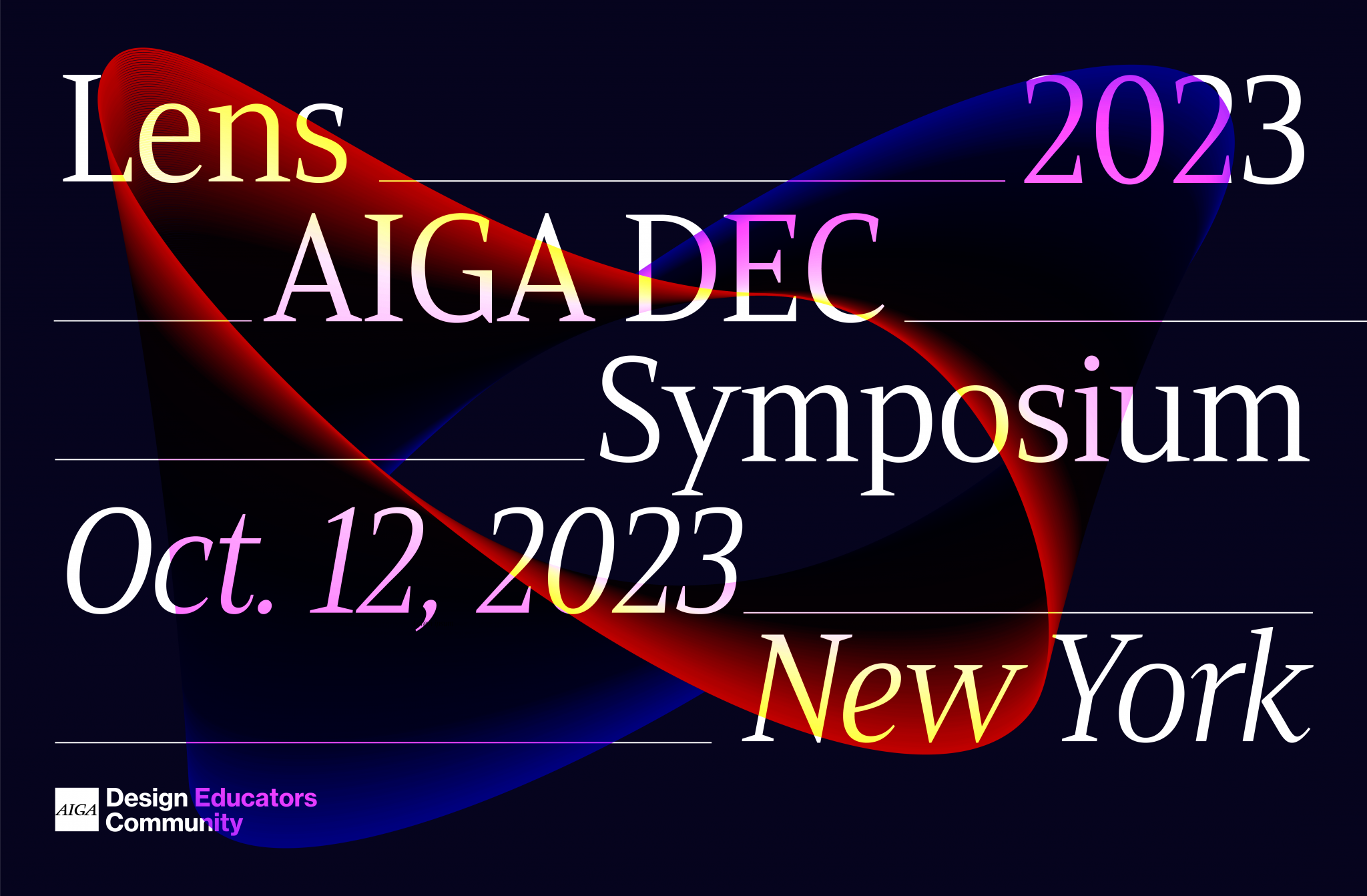 Lens: 2023 AIGA DEC Symposium | AIGA Design Educators Community